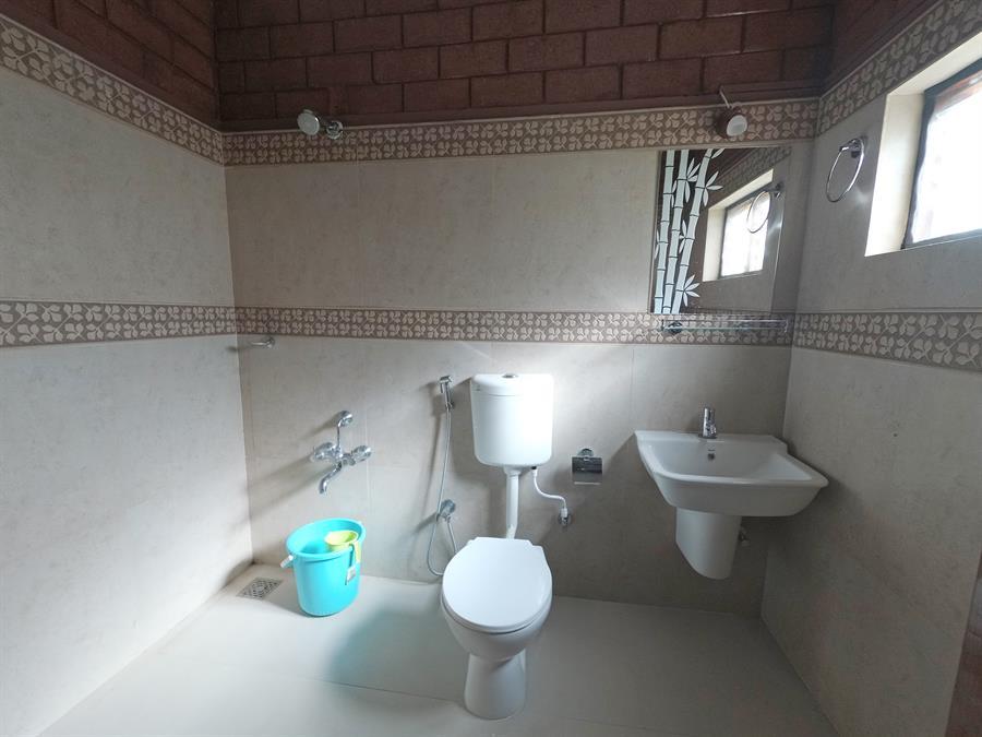 AyurYoga Eco-Ashram, India, Twin-Share Bathroom